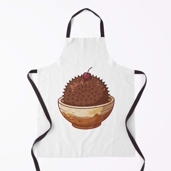 Item preview, Cottagecore Hedgehog Chocolate Dessert Bowl designed and sold by Arc2020.