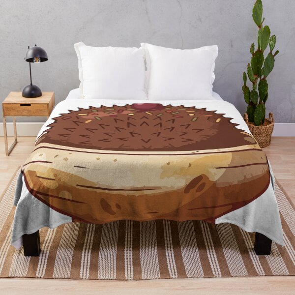 Item preview, Cottagecore Hedgehog Chocolate Dessert Bowl designed and sold by Arc2020.