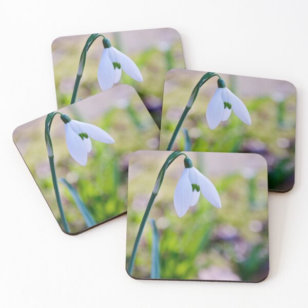 Item preview, Delicate White Snowdrop Blooming designed and sold by ShotsbyDesiree.