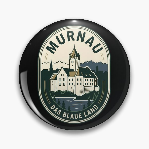 Item preview, Murnau Bavaria Das Blaue Land Vintage Travel Emblem designed and sold by k3rstman1.