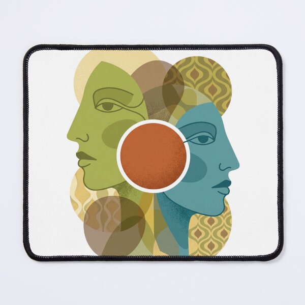 Artikelvorschau, Dual Perspective MCM Abstract entworfen und verkauft von OddlySticky.