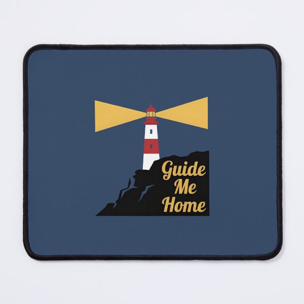 Item preview, GUIDE ME HOME - Lighthouse Nautical Coastal Guidance designed and sold by Zazz Lee.