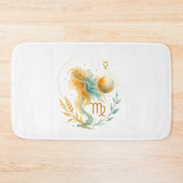 Item preview, Virgo Watercolor Zodiac Spirit designed and sold by NucciCollective.