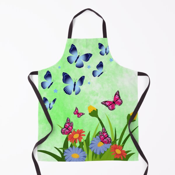 Item preview, Spring Butterfly Wildflower Meadow designed and sold by Black Signal.