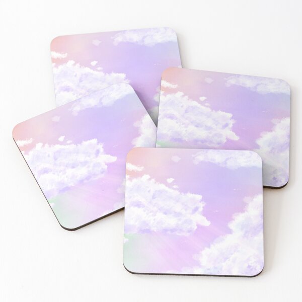 Item preview, Pastel Dreamy Sky with Fluffy Clouds designed and sold by Ice-14.