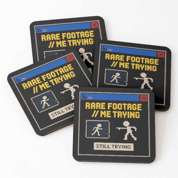 Item preview, Trying Mode – Rare Footage of Me Trying designed and sold by Mad Factory Designs.