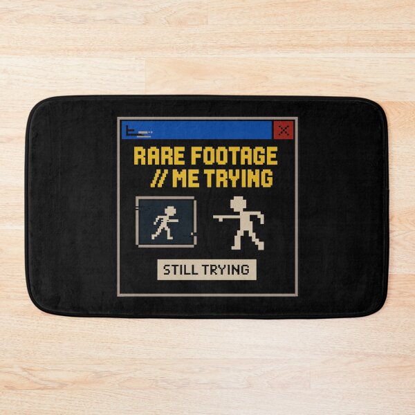 Item preview, Trying Mode – Rare Footage of Me Trying designed and sold by Mad Factory Designs.