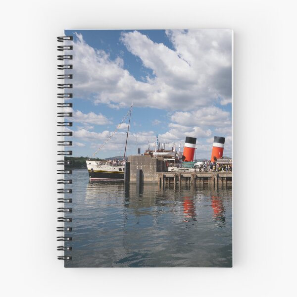 Item preview, PS Waverley in Rothesay Harbour, Bute, Scotland designed and sold by Kasia Design.