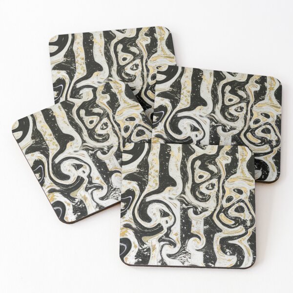 Item preview, Marble Black, White and Gold Swirl designed and sold by CyndiEpps.