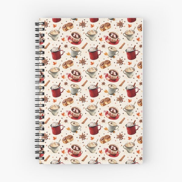 Item preview, Autumn Sweet and Spiced Cinnamon Roll Pattern designed and sold by LouieVanille.