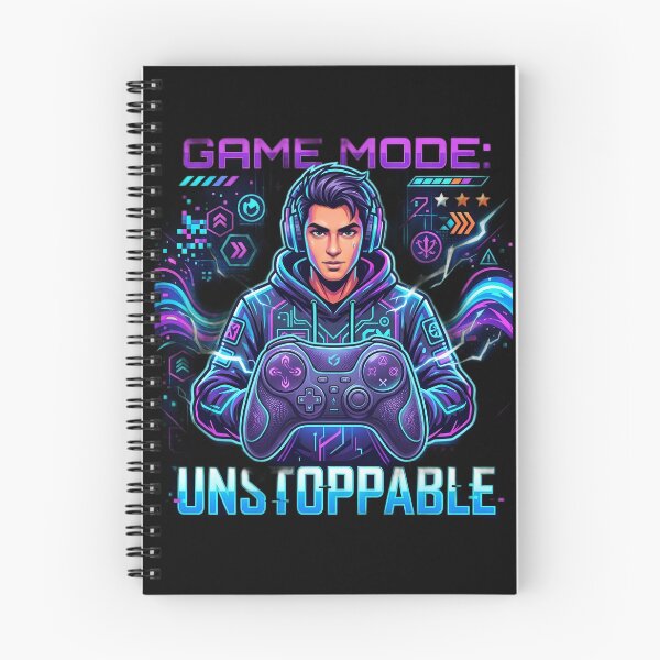 Item preview, Game Mode Unstoppable Neon Gamer | Futuristic Gaming Controller | Cyber Esports Gaming Design designed and sold by Bhaskar Digital Art.