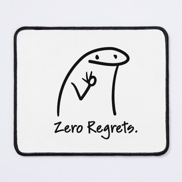 Item preview, Zero Regrets Funny Meme T-Shirt designed and sold by christartcrafts.