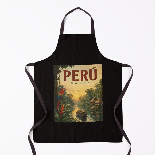Item preview, Peru Amazon Jungle travel poster designed and sold by Tienda-Vane.