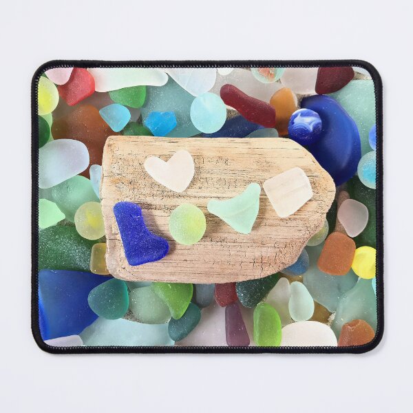 Item preview, Seaglass Driftwood Love designed and sold by LeslieMac713.