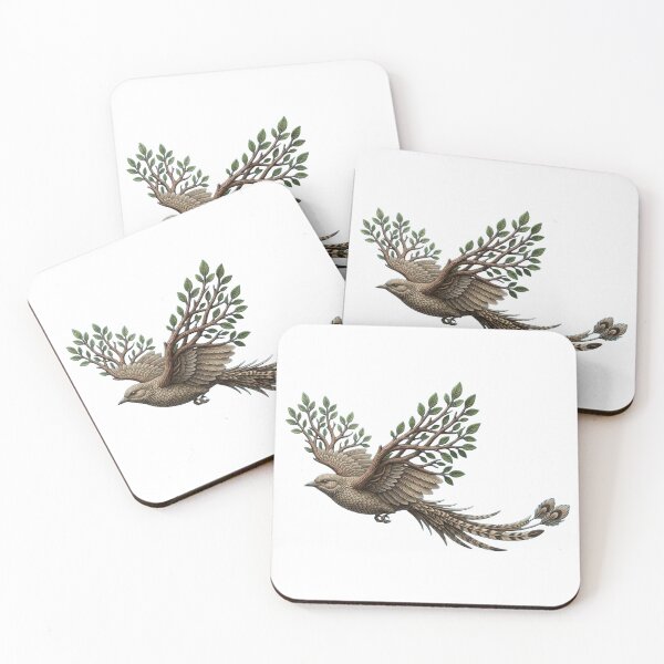 Item preview, Fantastic bird illustration designed and sold by snoWorkshop.