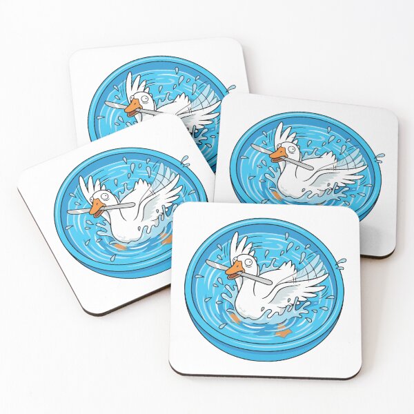 Item preview, Chaotic Goose Holding Knife Kiddie Pool Meme designed and sold by Arc2020.