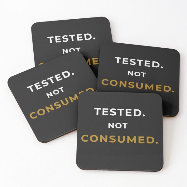 Item preview, Tested Not Consumed | Christian Faith Typography Design designed and sold by QuietRootStudio.