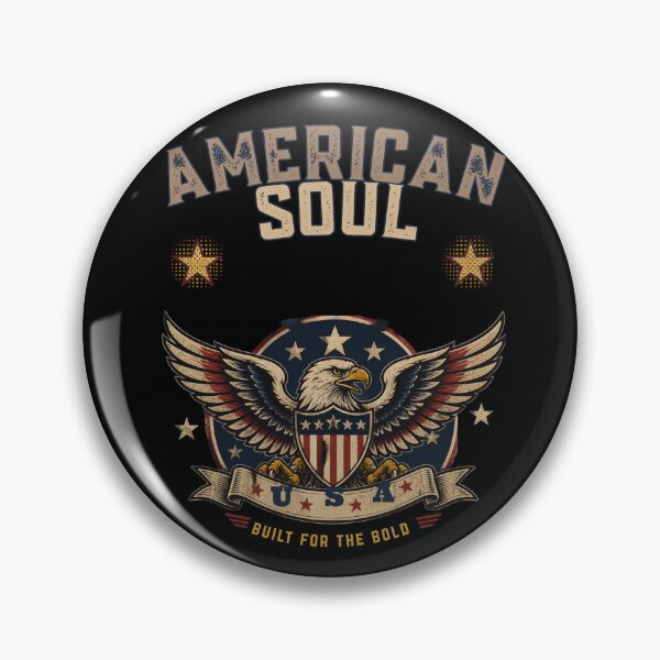 Item preview, AMERICAN SOUL BUILT FOR THE BOLD designed and sold by Julartwear.