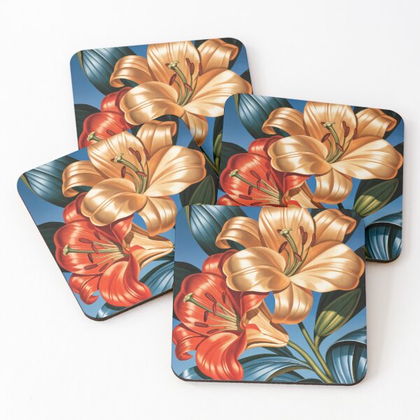 Item preview, Wall Art - Postcard - Radiant Trio of Blossoms designed and sold by ForeverPrintsOK.
