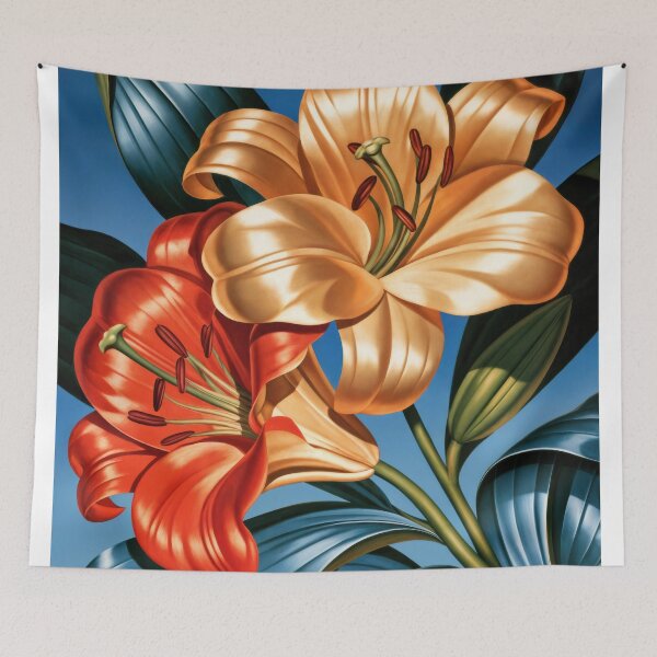 Item preview, Wall Art - Postcard - Radiant Trio of Blossoms designed and sold by ForeverPrintsOK.