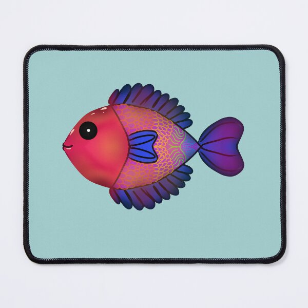 Item preview, Colorful Tropical Fish | Cute Vibrant Ocean Sea Life Cartoon T-Shirt designed and sold by HopeAndHustle.