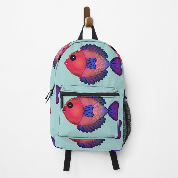 Item preview, Colorful Tropical Fish | Cute Vibrant Ocean Sea Life Cartoon T-Shirt designed and sold by HopeAndHustle.