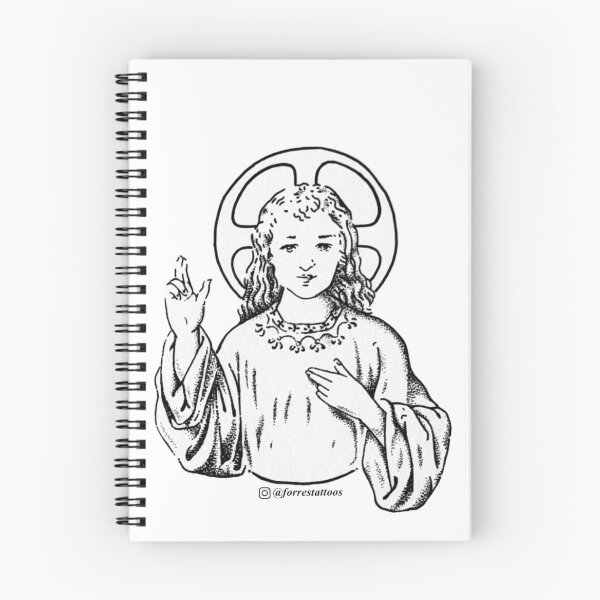 Artikelvorschau, Mittelalterliche Radierung, Pointillismus, Punktmalerei, Religiöse Bildsprache entworfen und verkauft von forrestattoos.