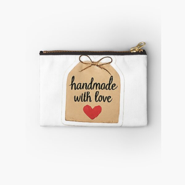 Item preview, Handmade with Love Sticker – Gift Tag Bow Packaging Label designed and sold by sadedream.