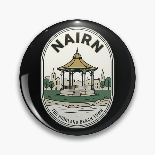 Item preview, Nairn Scotland Vintage Travel Emblem Beach Town designed and sold by k3rstman1.