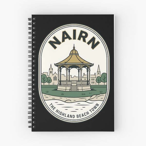 Item preview, Nairn Scotland Vintage Travel Emblem Beach Town designed and sold by k3rstman1.