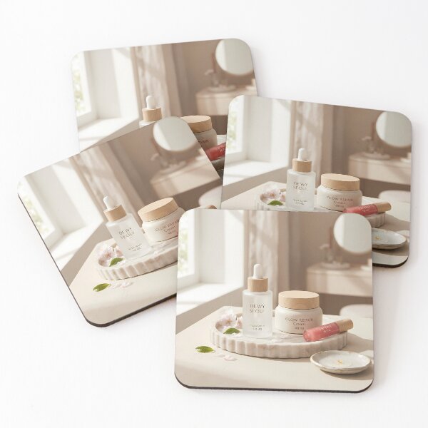 Item preview, Dewy Seoul: Aesthetic K-Beauty Skincare Essentials designed and sold by SOOstudio73.