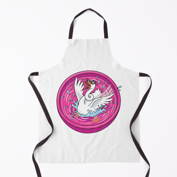 Item preview, Silly Goose Splashing Pink Kiddie Pool Retro designed and sold by Arc2020.