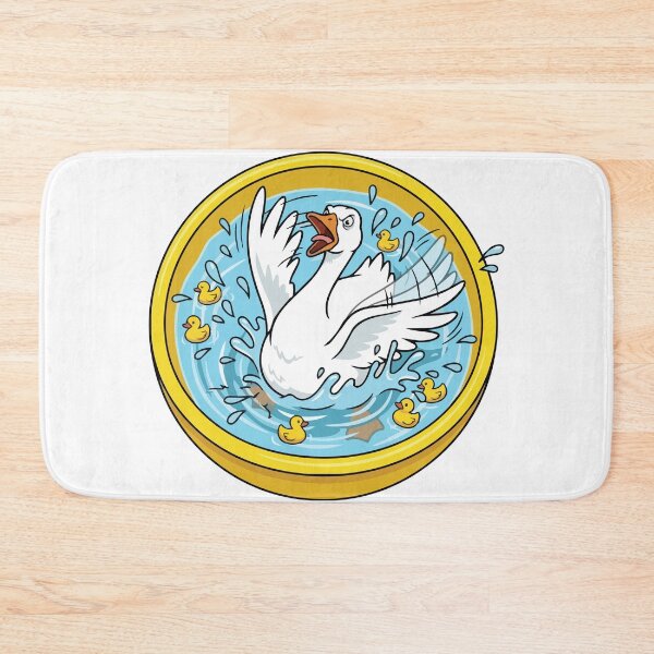 Item preview, Angry Screaming Goose Rubber Ducks Pool designed and sold by Arc2020.