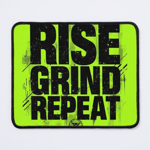 Item preview, Rise • Grind • Repeat | Motivational Hustle Typography Design designed and sold by Cartoon art with a purpose ❤️ Supporting Althea’s friends .