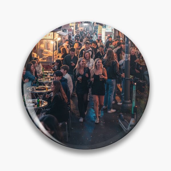 Item preview, Vibrant Nightlife in Itaewon, Seoul | Global City Vibe designed and sold by SOOstudio73.