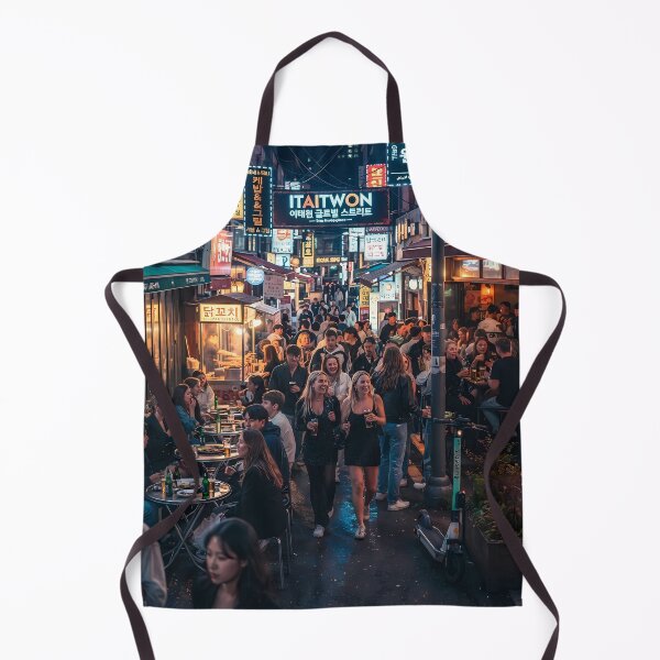 Item preview, Vibrant Nightlife in Itaewon, Seoul | Global City Vibe designed and sold by SOOstudio73.