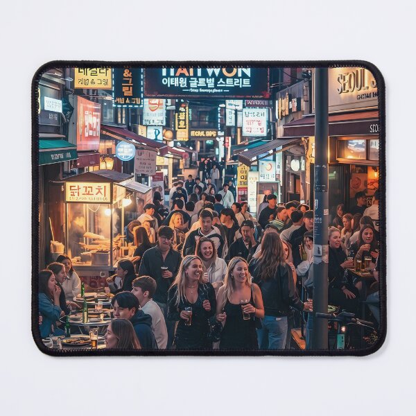Item preview, Vibrant Nightlife in Itaewon, Seoul | Global City Vibe designed and sold by SOOstudio73.
