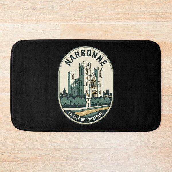 Item preview, Narbonne France Vintage Travel Emblem Cathedral designed and sold by k3rstman1.
