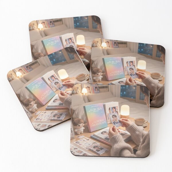 Item preview, Cozy K-Pop Album Unboxing Night with Photo Card designed and sold by SOOstudio73.