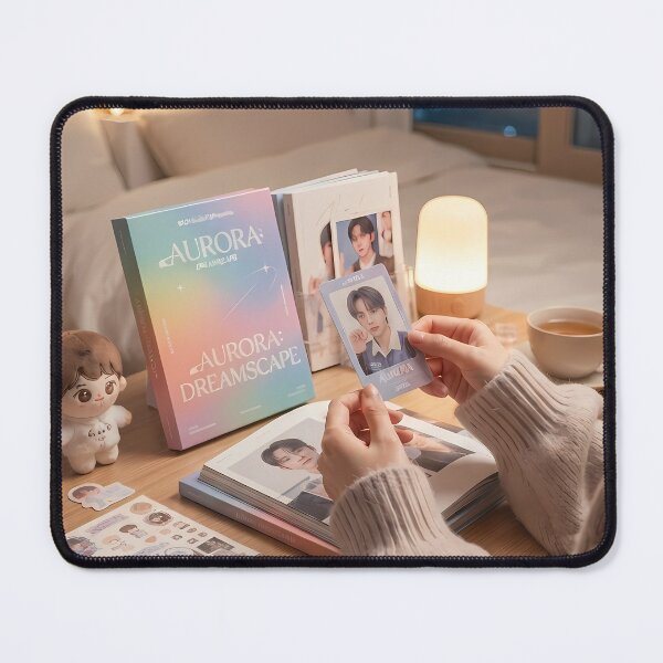 Item preview, Cozy K-Pop Album Unboxing Night with Photo Card designed and sold by SOOstudio73.