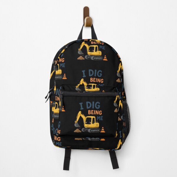 Item preview, I Dig Being Me Construction Shirt, Kids Excavator Shirt, Cute Bulldozer Tee, Toddler Truck Shirt, Funny Construction Kids Shirt, Boy Truck Gift designed and sold by hyper retro.
