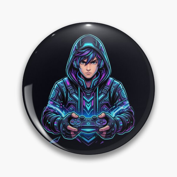 Item preview, Cyber Gamer Hoodie | Neon Gaming Controller Art | Futuristic Esports Player Design designed and sold by Bhaskar Digital Art.