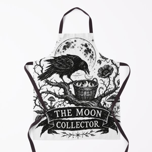 Item preview, The Moon Collector | Mystical Raven Moon Cottage Gothic Dark Academia Nature designed and sold by Fernhaven.