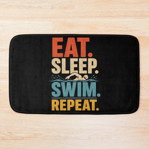 Item preview, Eat Sleep Swim Repeat designed and sold by aipolohu.