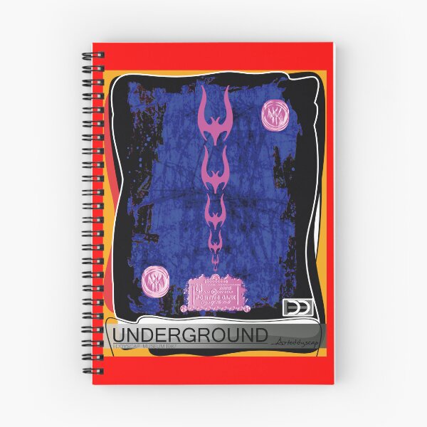 Item preview, 023-underground-arteddyscap-eddyscap designed and sold by ARTEDDYSCAP.