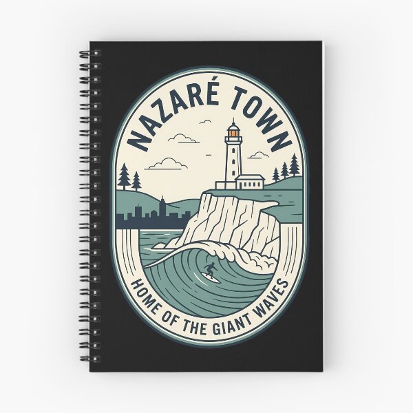 Item preview, Nazaré Town Surf Vintage Travel Emblem designed and sold by k3rstman1.