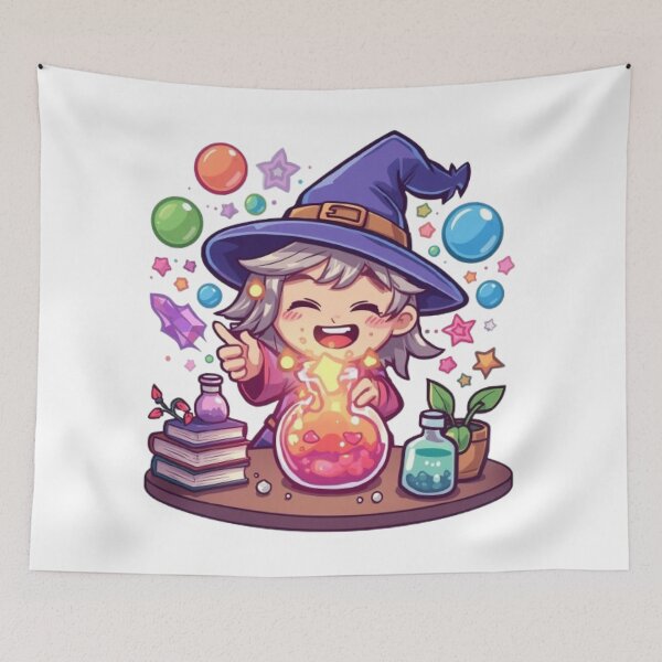 Item preview, Cute Potion Monster | Funny Magic Lab Kawaii Sticker designed and sold by Stylestickers55.