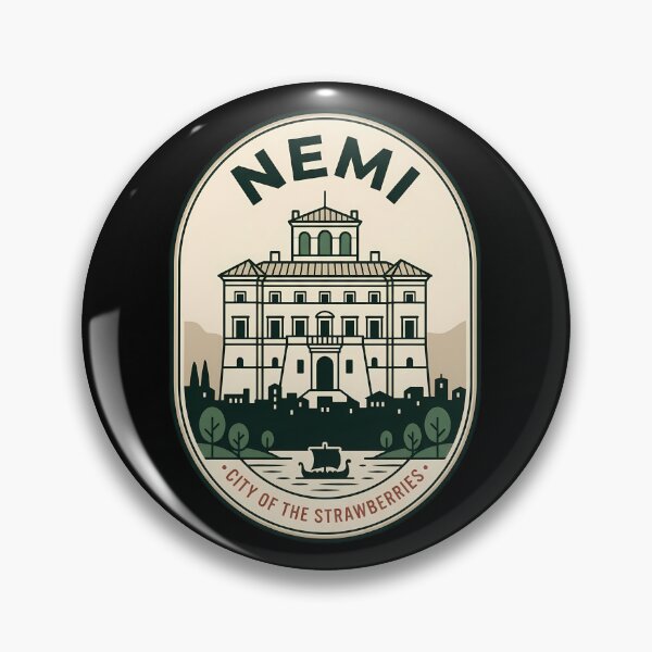 Item preview, Vintage Travel Emblem Nemi Italy Strawberry City designed and sold by k3rstman1.