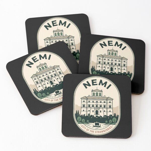 Item preview, Vintage Travel Emblem Nemi Italy Strawberry City designed and sold by k3rstman1.