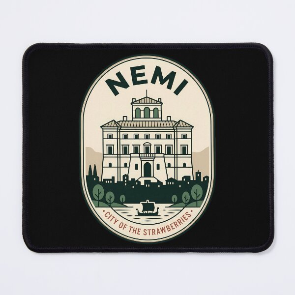 Item preview, Vintage Travel Emblem Nemi Italy Strawberry City designed and sold by k3rstman1.